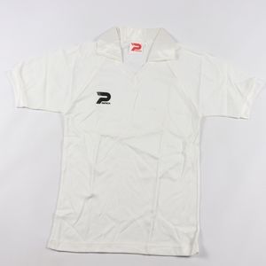 80s New Patrick Mens Small Soccer Jersey White